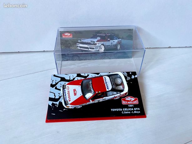ALTAYA 1/ 43 : TOYOTA CELICA GT 4 - SAINZ - RALLYE MONTE CARLO 1991