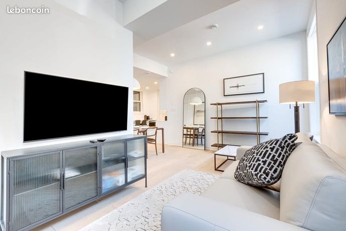 Superbe 2P meublé 37m² avec balcon au calme — 1