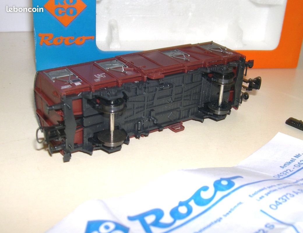 ROCO 6600096 Wagon double PKP à parois coulissantes - Ducasse Modélisme ROCO 6600096 Wagon double PKP à parois coulissantes - Ducasse Modélisme