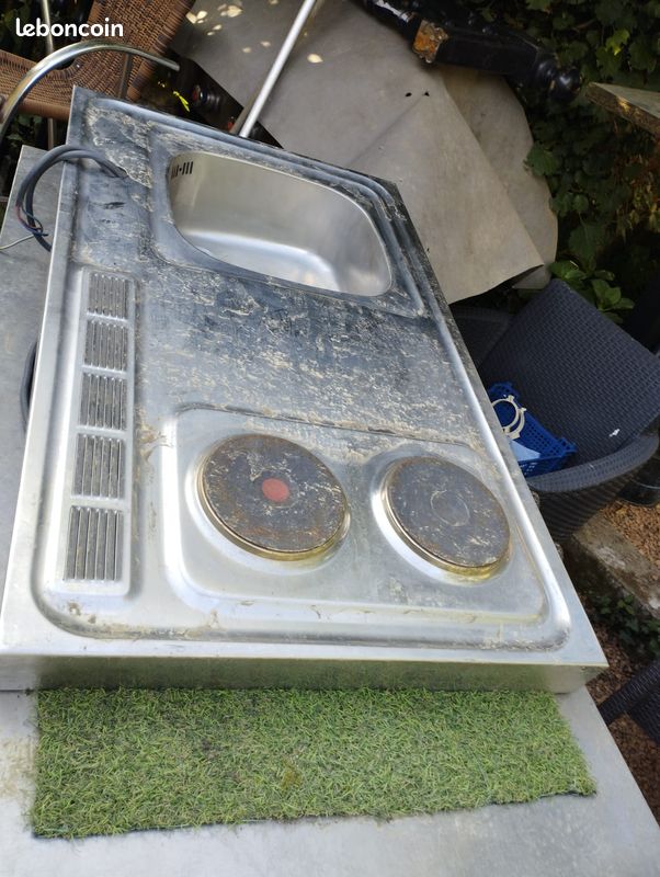 Plaque de cuisson Electrique 2 feux Metal (image 1)