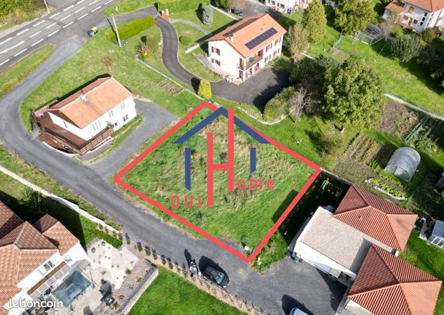 Terrain 597 m² Coubon