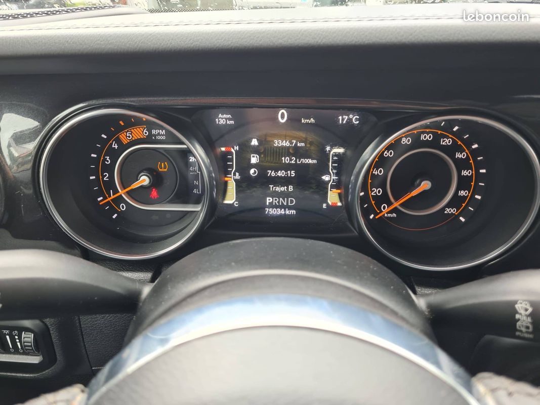 JEEP Wrangler Unlimited 2.2 l MultiJet AdBlue 200 ch 4x4 BVA8 Night Eagle (image 35)