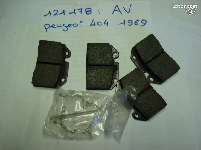 Plaquettes de frein PEUGEOT (image 1)
