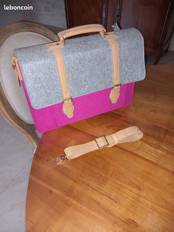 Sac cartable en feutre rigide Oberthur (image 1)