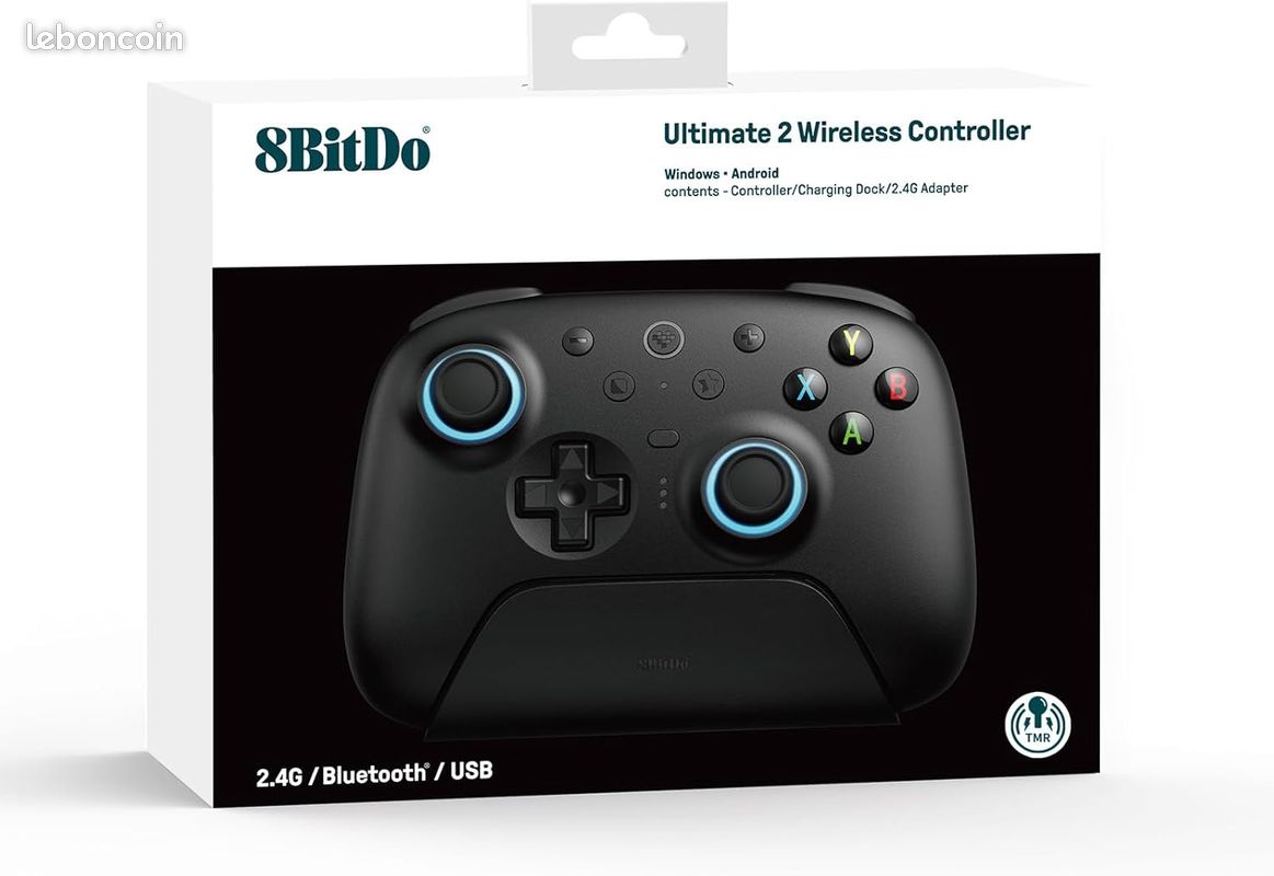 Manette Gaming Sans Fil Pour PC - USB - Neuf