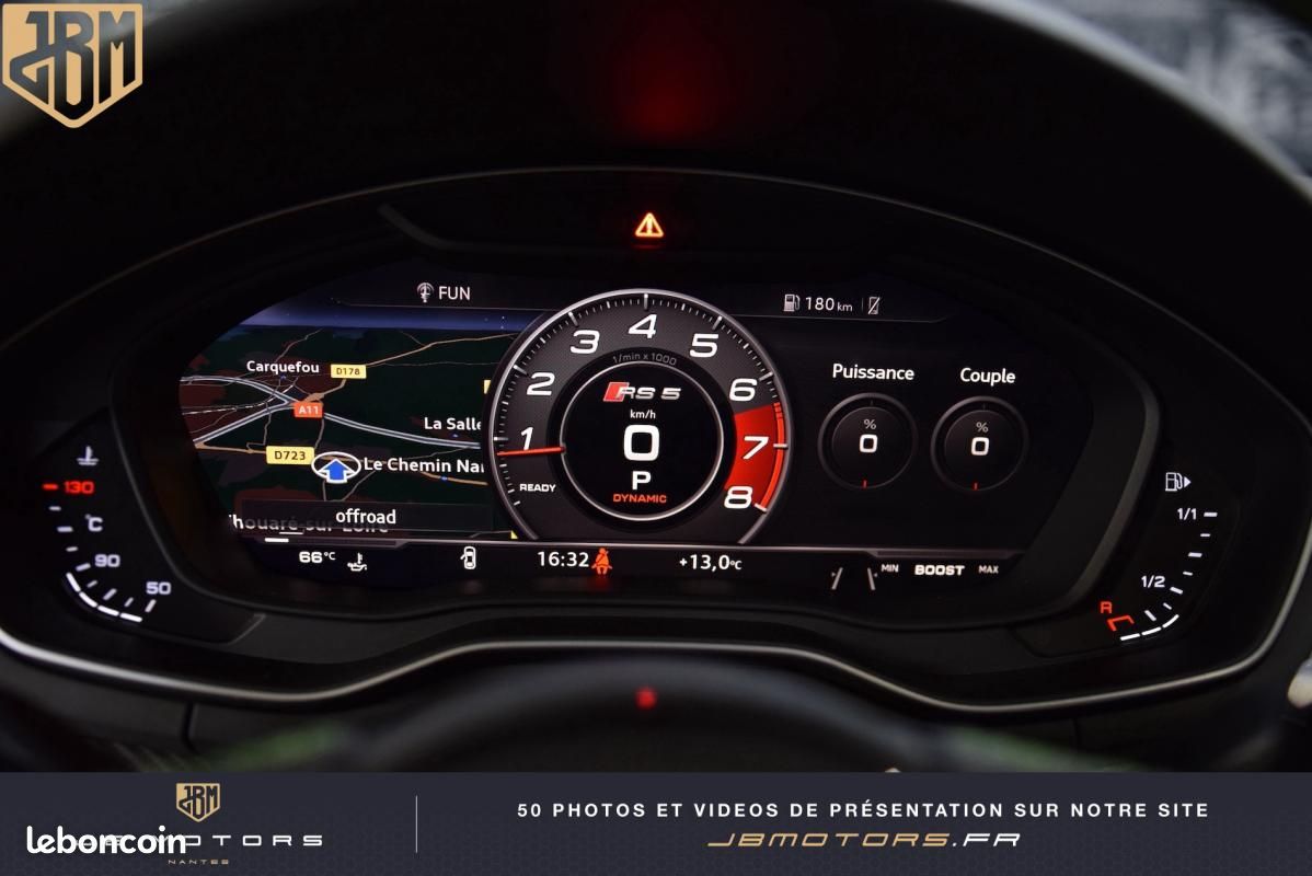 Audi RS5 Sportback V6 2.9 TFSi 450 Tiptronic 8 Quattro AUDI EXCLUSIVE Immat France Pas de malus (image 49)
