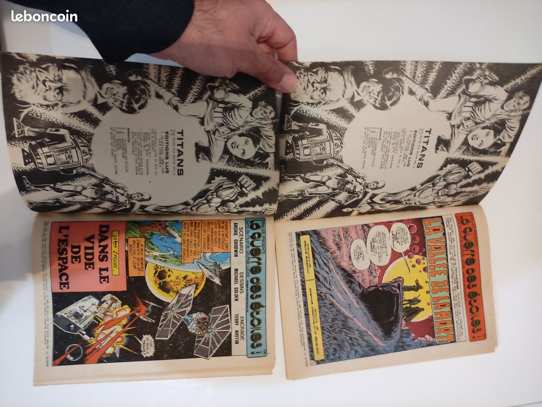 Lot de 2 comics MARVEL TITANS 1982 (image 2)