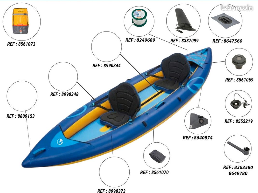 Canoe Kayak 1 à 2 places (image 6)