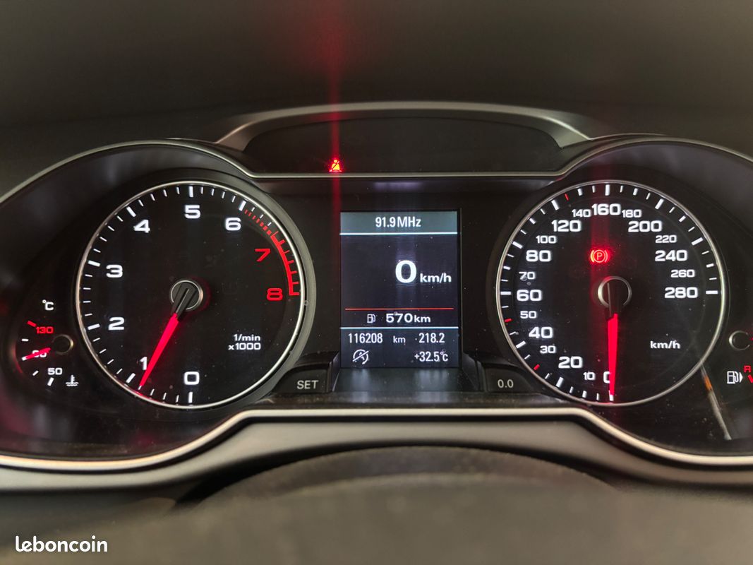 AUDI A4 1.8 170ch S line - 2013 - 117 000 km - Xénon - Régulateur - Suivi complet (image 8)
