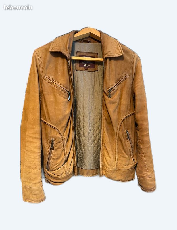 Tâche Nettoyer Veste En Daim Veste En Daim (cuir Retourné) Taille