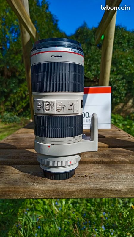 Objectif Canon EF 70-200 Mm F/2.8 L USM – Occasion état Correct, Optique Pro