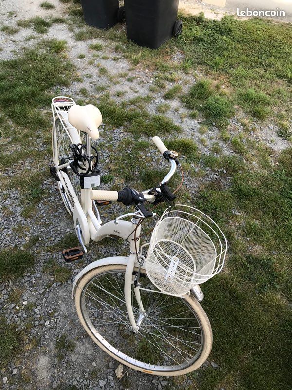 Velo femme Vintage retro avec panier (image 1)