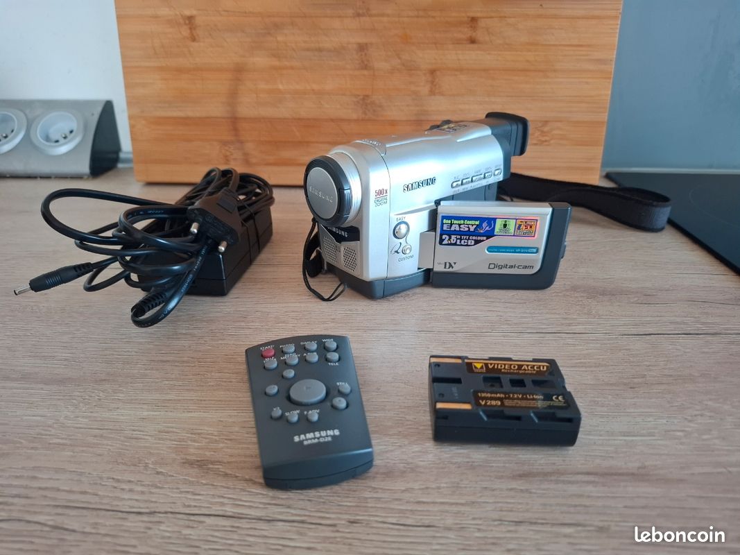 Camescope numerique samsung VP-D70 mini dv (image 1)