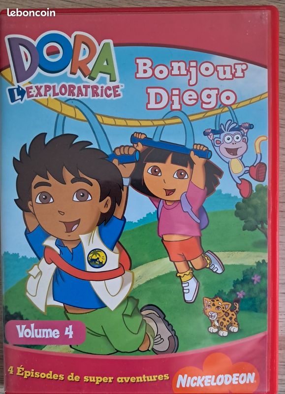 DVD DORA EXPLORATRICE bonjour diego (image 1)