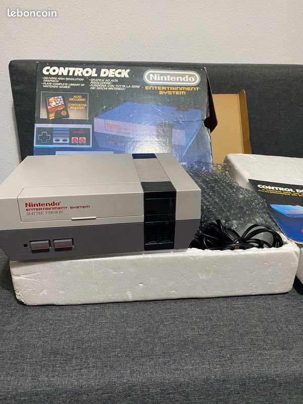 Nintendo NES MATTEL en boîte complète RARE Consoles