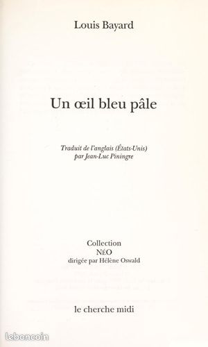 Un oeil bleu pâle (image 1)