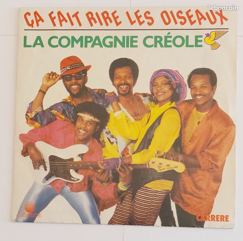 Disque vinyle 45t la compagnie creole (image 1)