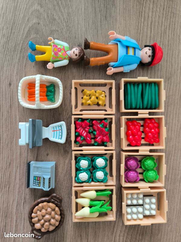 Lot De Nourriture Playmobil - Viandes Catégorie 1 Réf 21 - Accessoires D'Occasion