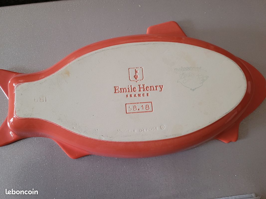 Plat poisson Emile Henry (image 2)