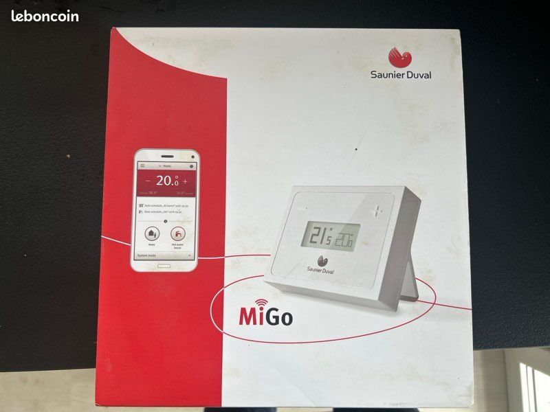 : Thermostat connecté Saunier Duval MiGo – Neuf, jamais utilisé (image 1)