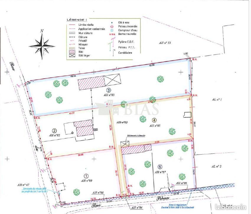 Terrain 1270 m² · à Jumièges · 1 270 m² · 69 000 €