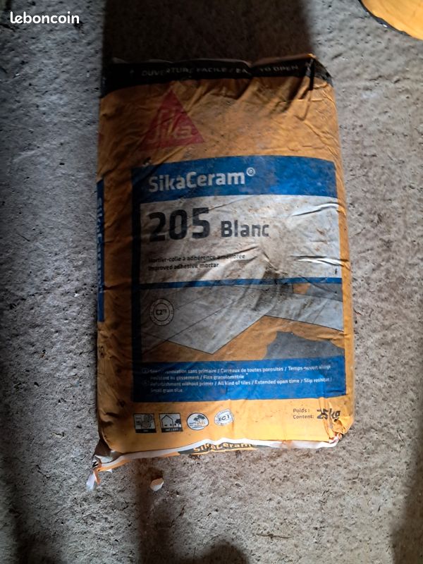 Ciment colle blanc (image 1)