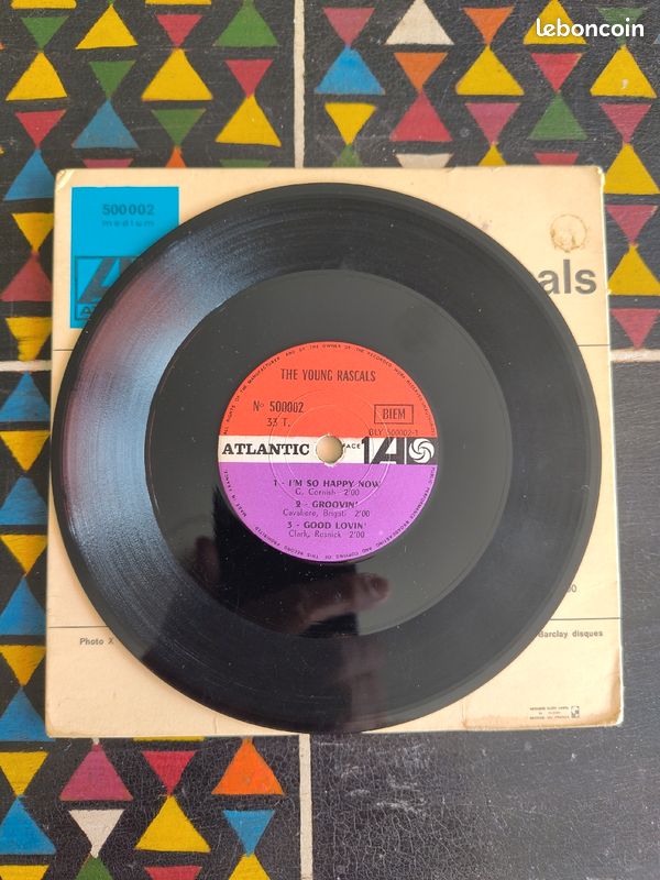The Young Rascals - Vinyle en format unique "disque de poche" (6' inch) (image 5)