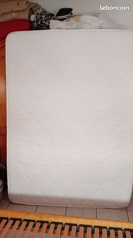 Ensemble armoire et lit deux places + matelas (image 5)