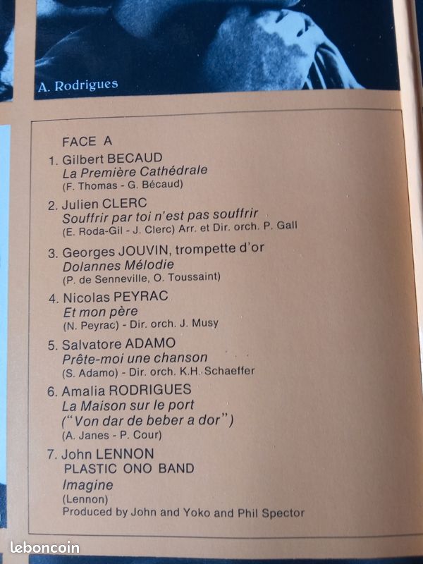 Lot vinyle. Le cadeau de la vie (image 4)