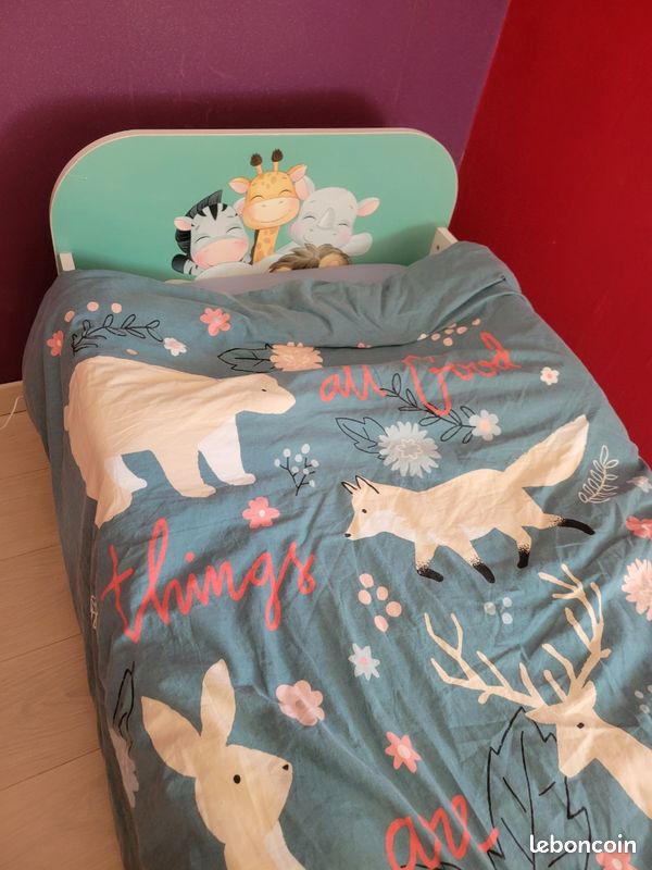 Ensemble lit 70×140 et matelas (image 2)