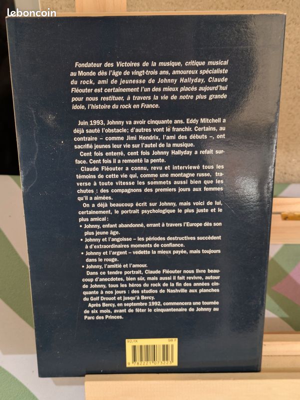 Livre Johnny Hallyday – La dernière des légendes (image 2)