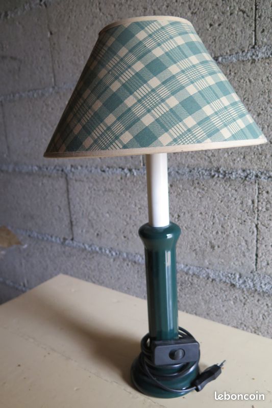 Lampe de chevet avec abat-jour (jcg37) (image 1)