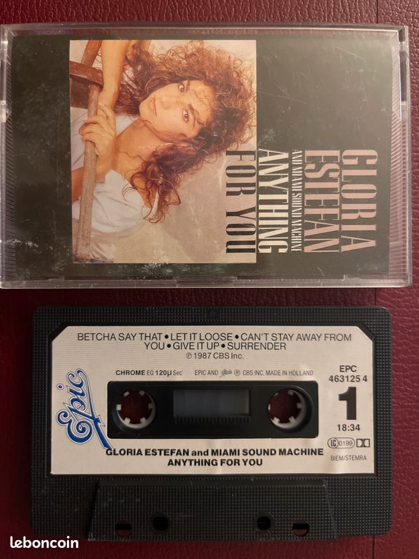 K7 Gloria Estefan - Anything for you (image 1)