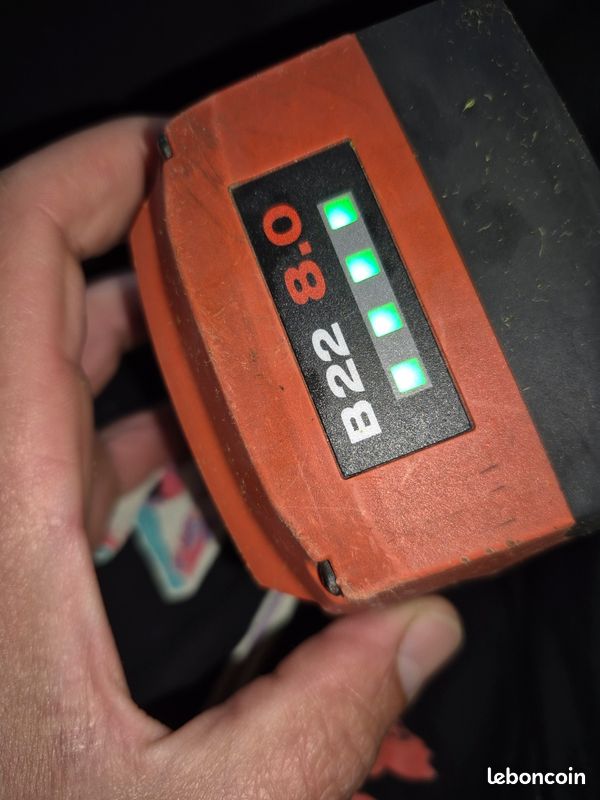 Pack batterie Hilti B22 4,0 Ah - 21,6 V TE-4-A22 SIW-22T-A
