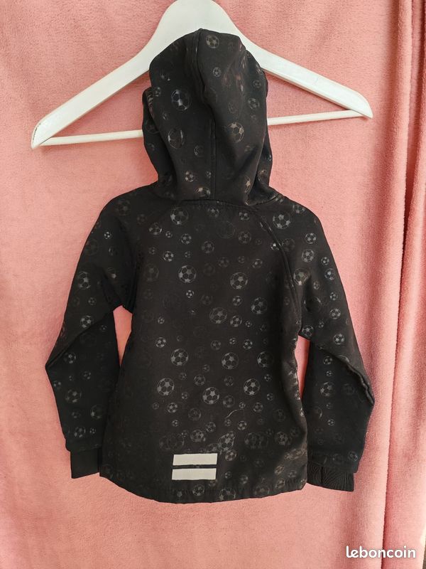 Veste noir enfant 5 ans (image 2)