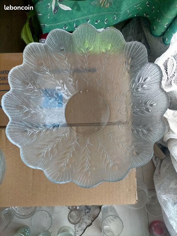 Saladier à fruits en verre (image 2)