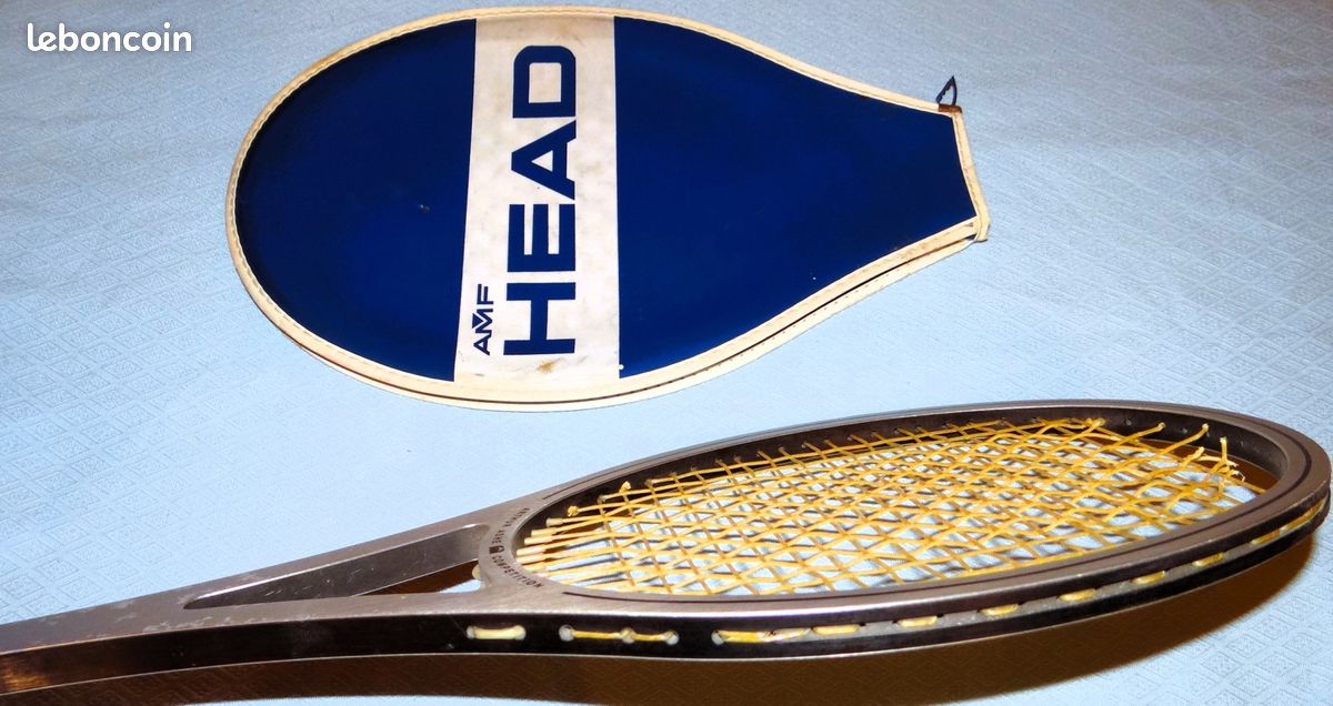 Raquette De Tennis HEAD Arthur Ashe Competition 3 Vintage - Avec Housse, Taille 4 1/2, Occasion
