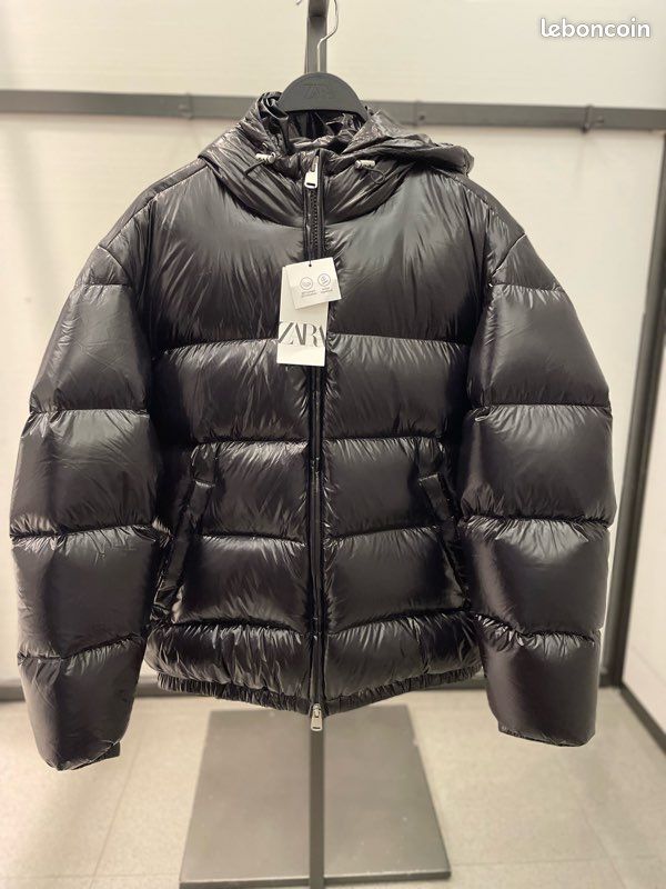 Doudoune zara brillante Vêtements