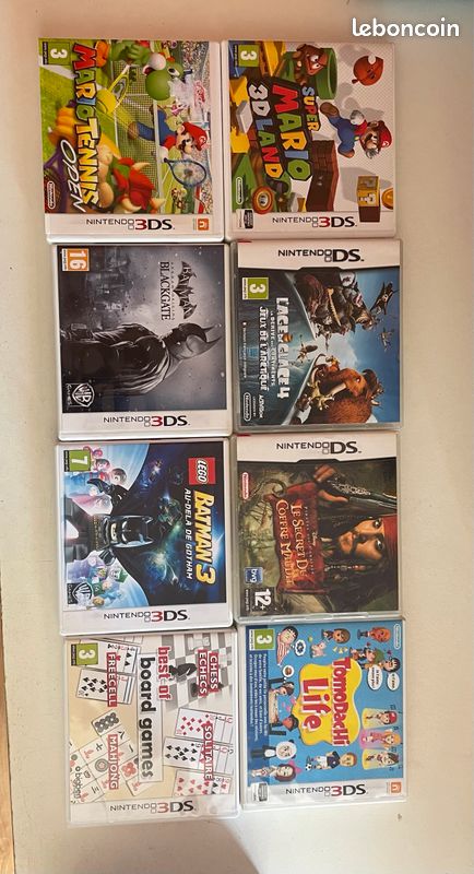 Jeux de Nintendo 3Ds 10 le jeux avec boîte (image 1)