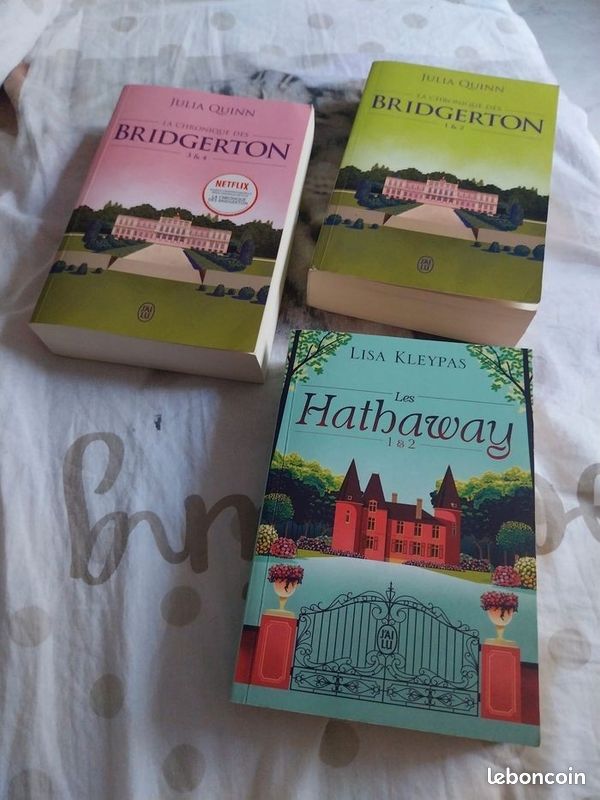 Romans La Chronique des Bridgerton tomes 1-2 3-4 et Les Hathaway 1-2 (image 5)
