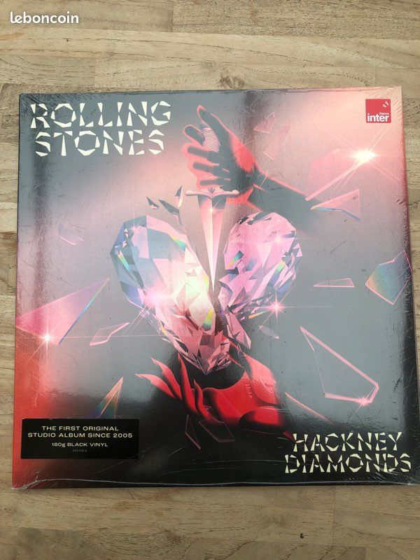 33 T vinyle Rolling stones Hackney Diamonds NEUF (image 1)