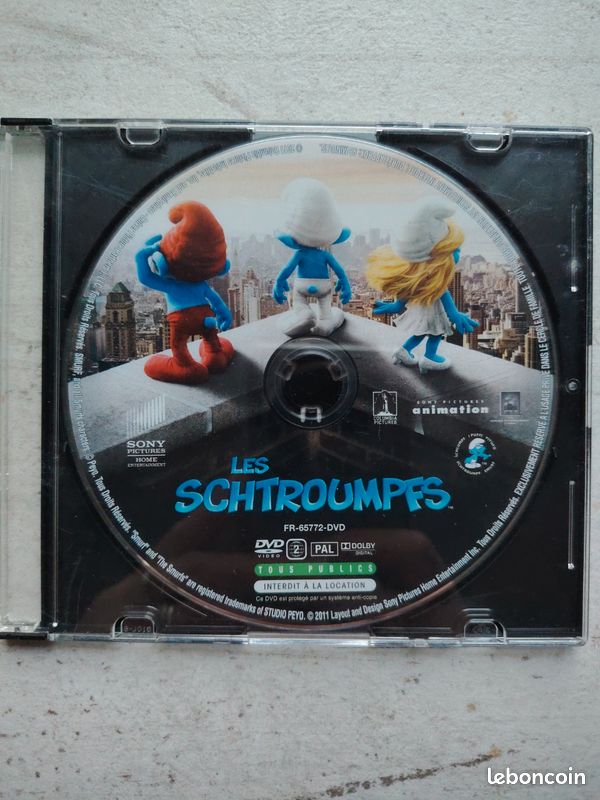 DVD Les Schtroumpfs (image 1)