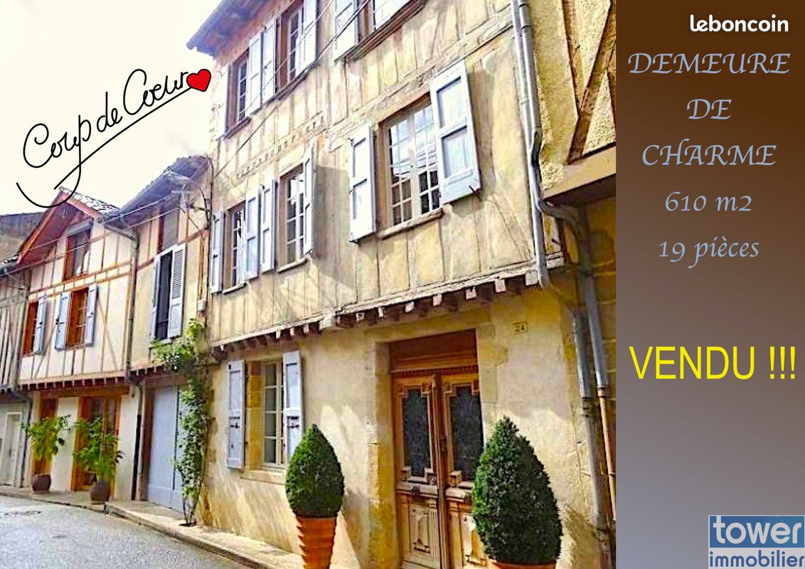 Maison 19 pièces 610 m² · à Le Mas-d'Azil · 610 m² · 445 000 €