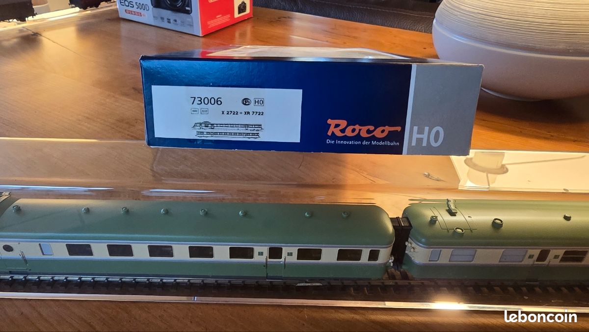 ECHELLE HO ROCO AUTORAIL SNCF RGP 2 ELEMENTS TEE EN COFFRET 43033 EUR