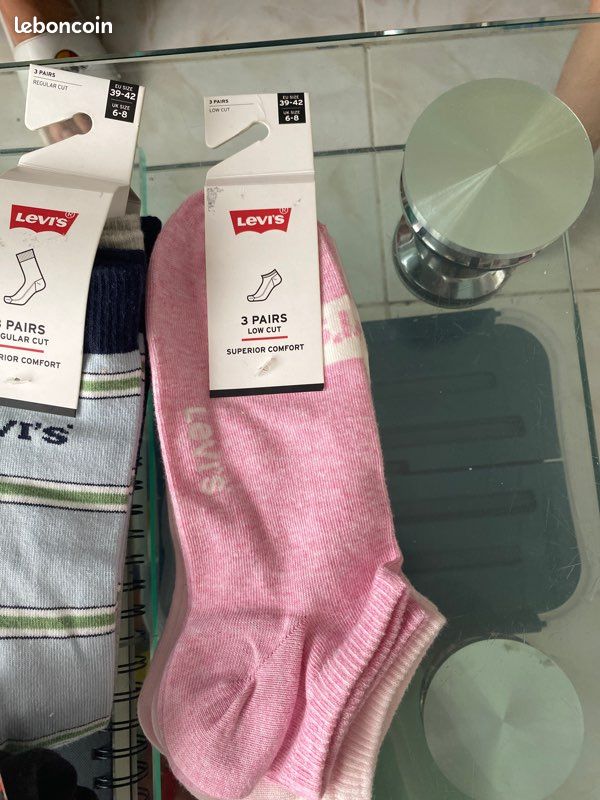 Lot De 2 Paires De Chaussettes Volontaires JO Paris 2024 – Taille 39/42