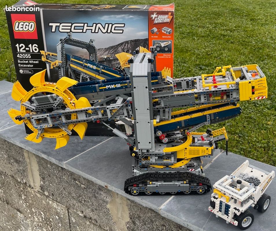 Technic Excavator Lego 42055 Istruzioni Lego Bucket Wheel