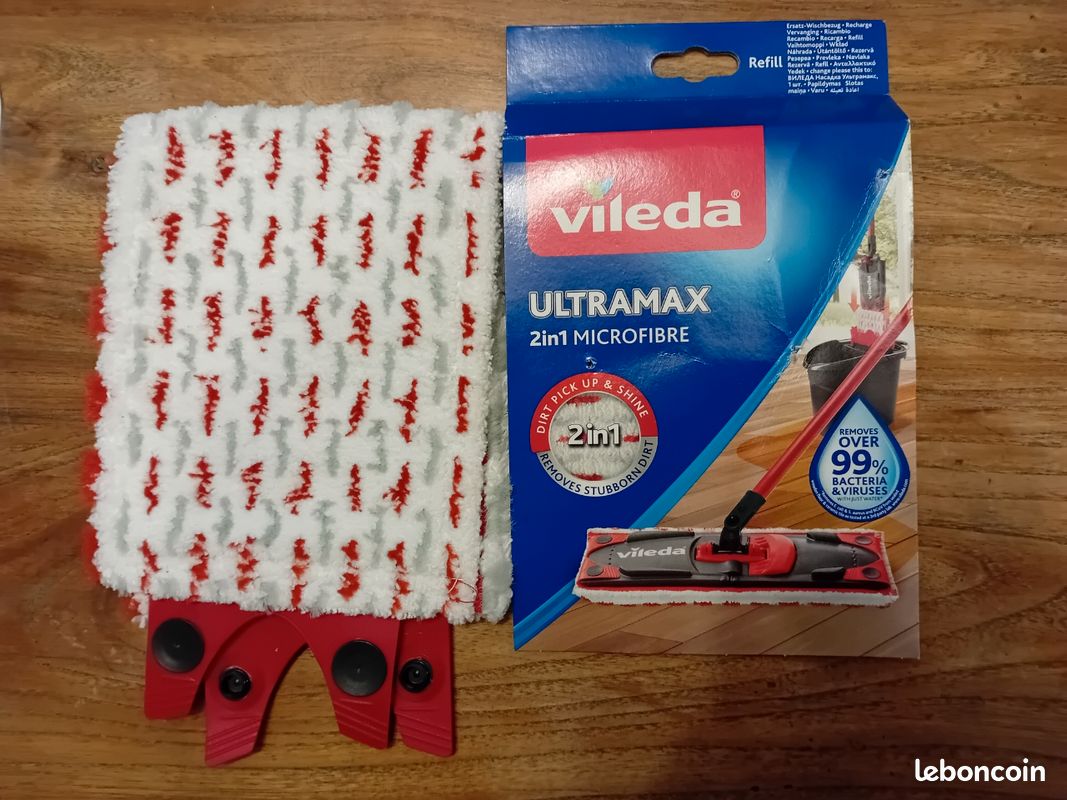 Microfibre Vileda ultramax. Neuve . 1 tête de rechange (image 1)