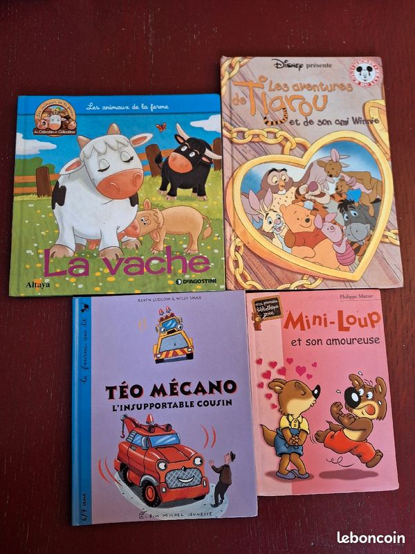 Lot de 4 livres pour enfant (image 1)