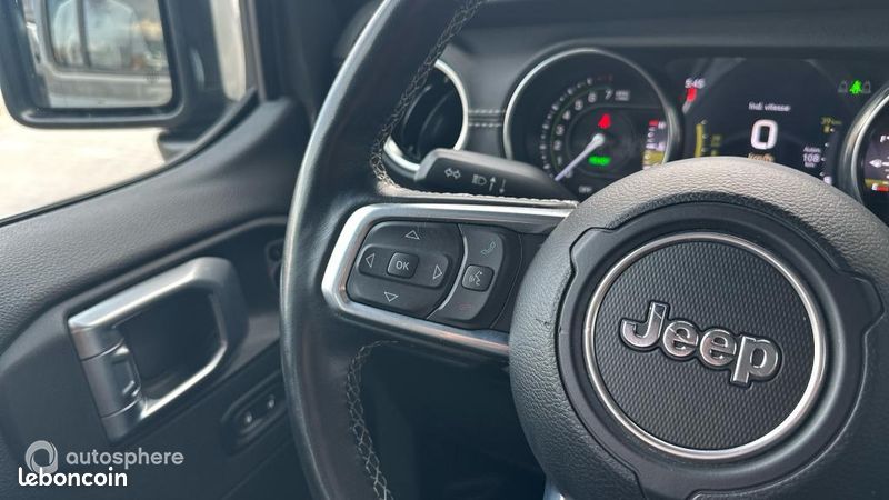 Jeep Wrangler Unlimited 2.0 T 380ch 4xe Overland Command-Trac MY23 (image 23)