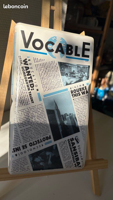 Lot 6 Cassettes Vocable L’Anglais Aujourd’hui N°124 à 129 – Cours d’anglais Vintage – Complet (image 1)
